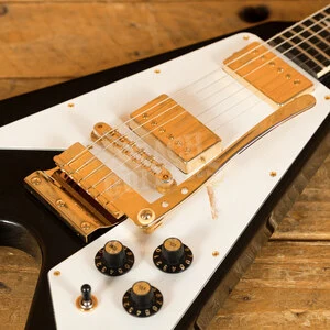 Gibson Custom Jimi Hendrix 69 Flying V Ebony Aged GH