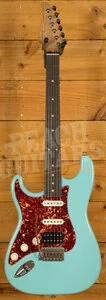 Suhr Classic Pro Peach LTD Flame Maple/Rosewood Daphne Blue Left Handed
