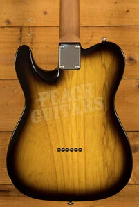 Suhr Classic T Pro Peach LTD - 2 Tone Tobacco Burst - Roasted Maple Neck 