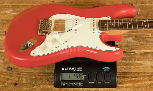 Xotic California Classic XSC-2 - Fiesta Red Light Ageing w/5A neck