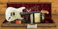 Fender Custom Shop 61 HSS Strat - Journeyman Relic Olympic White