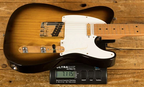 Suhr Classic T Pro Peach LTD - 2 Tone Tobacco Burst - Roasted Maple Neck 