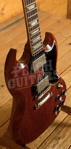 Gibson Custom '61 Les Paul SG Standard Reissue Stop-Bar VOS Cherry Red
