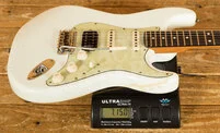 Fender Custom Shop 61 HSS Strat - Journeyman Relic Olympic White