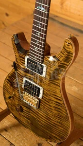 PRS Wood Library Custom 24 | Yellow Tiger - Left-Handed