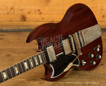 Gibson Custom '64 SG Standard Left Hand Cherry VOS w/Maestro Vibrola NH