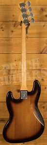 Fender Gold Foil Jazz Bass - Ebony - 2-Colour Sunburst