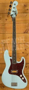 Fender Gold Foil Jazz Bass - Ebony - Sonic Blue