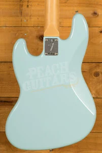 Fender Gold Foil Jazz Bass - Ebony - Sonic Blue