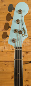 Fender Gold Foil Jazz Bass | Ebony - Sonic Blue