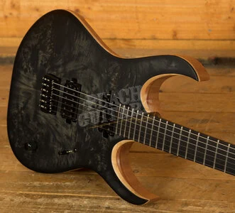 Mayones 40th Anniversary Duvell Elite 6 - Ebony - Trans Black Satin