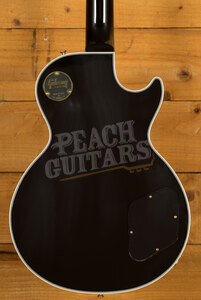 Gibson Custom Les Paul Custom w/Ebony Fingerboard Gloss Ebony - Left-Handed