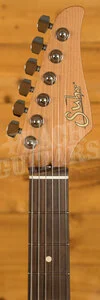 Suhr Classic Pro Peach LTD - HSS Roasted Maple/Rosewood Fiesta Red