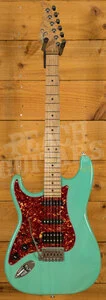 Suhr Limited Edition Classic S Paulownia Trans Seafoam Green HSS - Left Handed