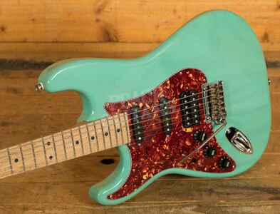 Suhr Limited Edition Classic S Paulownia Trans Seafoam Green HSS - Left Handed
