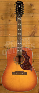 Epiphone Inspired By Gibson Hummingbird 12-String Aged Cherry Sunburst Gloss