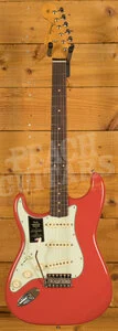 Fender American Vintage II 1961 Stratocaster Left-Handed - Rosewood - Fiesta Red
