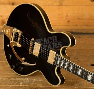 Gibson Custom '59 ES-355 Ebony Bigsby Murphy Lab Ultra Light Aged GH