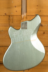 Novo Nucleus Serus J | Ice Blue Metallic - Parchment Pickguard