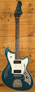 Novo Nucleus Miris J | Lake Como Blue - Parchment Pickguard