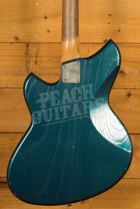 Novo Nucleus Miris J | Lake Como Blue - Parchment Pickguard