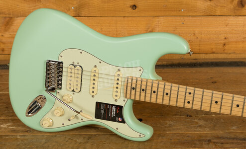 Fender American Performer Stratocaster HSS | Maple - Satin Surf Green