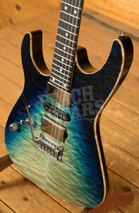 Tom Anderson Angel Left Handed | Sheer Blue WakeSurf Gloss w/ Binding & Gigbag