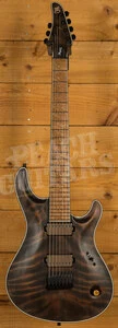 Mayones Regius Core 7 Baritone Curly Redwood - NAMM 2021 Display Guitar