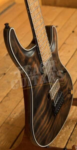 Mayones Regius Core 7 Baritone Curly Redwood - NAMM 2021 Display Guitar