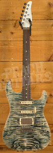 Tom Anderson Drop Top Shorty | Natural Arctic Blue with Binding & Case