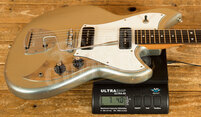 Novo Nucleus Serus J | Ice Blue Metallic - Parchment Pickguard