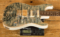 Tom Anderson Drop Top Shorty | Natural Arctic Blue with Binding & Case