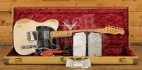 Fender Custom Shop '51 Loaded CuNiFe Tele David Brown Masterbuilt Heavy Relic Aged White Blonde