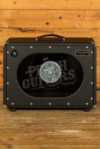 Two-Rock Vintage Deluxe 1x12 Cab Black Bronco w/Vintage Silver Cloth