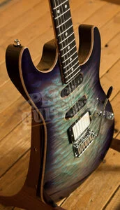 Tom Anderson Drop Top | Natural Bora to Purple Burst Gloss w/ Binding