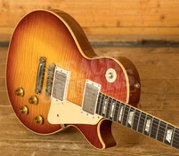 Gibson Custom 1959 Les Paul Standard Reissue HP Top | Dark Washed Cherry - VOS