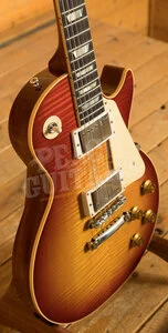 Gibson Custom 1959 Les Paul Standard Reissue HP Top | Dark Washed Cherry - VOS