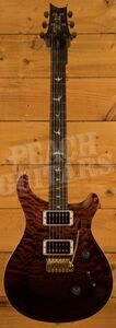 PRS Wood Library Custom 24 Fire Red to Grey Black Fade Roasted Maple/Ziricote  