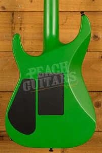 Jackson American Series Soloist SL3 Ebony Satin Slime Green