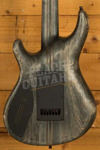 Mayones Regius 4Ever 7 Trans Custom Colour Gloss w/Master Grade Buckeye Burl Top