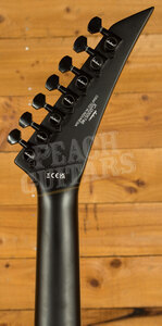 Jackson X Series Rhoads RRX24-MG7 | Laurel - Satin Black w/Primer Gray Bevels