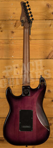 Schecter Traditional Pro - Ebony - Transparent Purple Burst