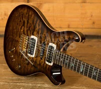 PRS Wood Library Modern Eagle V | Black Goldburst - Roasted Maple Neck