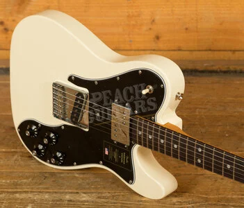 Fender American Vintage II 1977 Telecaster Custom - Rosewood - Olympic White