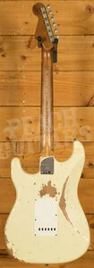 Fender Custom Shop 61 HSS Strat - Heavy Relic Vintage White