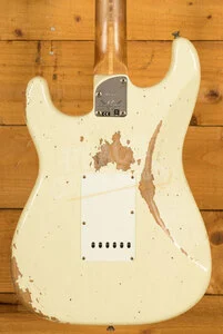 Fender Custom Shop 61 HSS Strat - Heavy Relic Vintage White