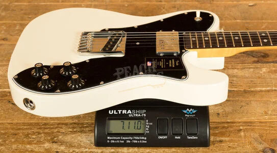 Fender American Vintage II 1977 Telecaster Custom - Rosewood - Olympic White