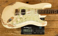 Fender Custom Shop 61 HSS Strat - Heavy Relic Vintage White