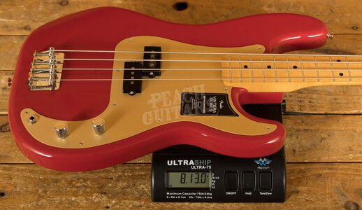 Fender Vintera 50s P-Bass Maple Neck Dakota Red