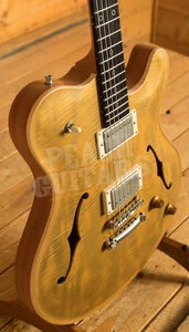 Nik Huber Rietbergen | Translucent Gold - Ebony Fingerboard w/Sterling Silver inlays